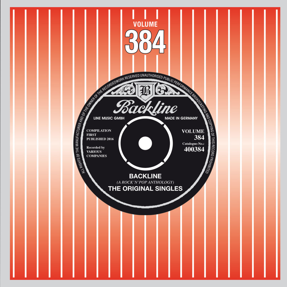 Album cover of Backline, Vol. 384