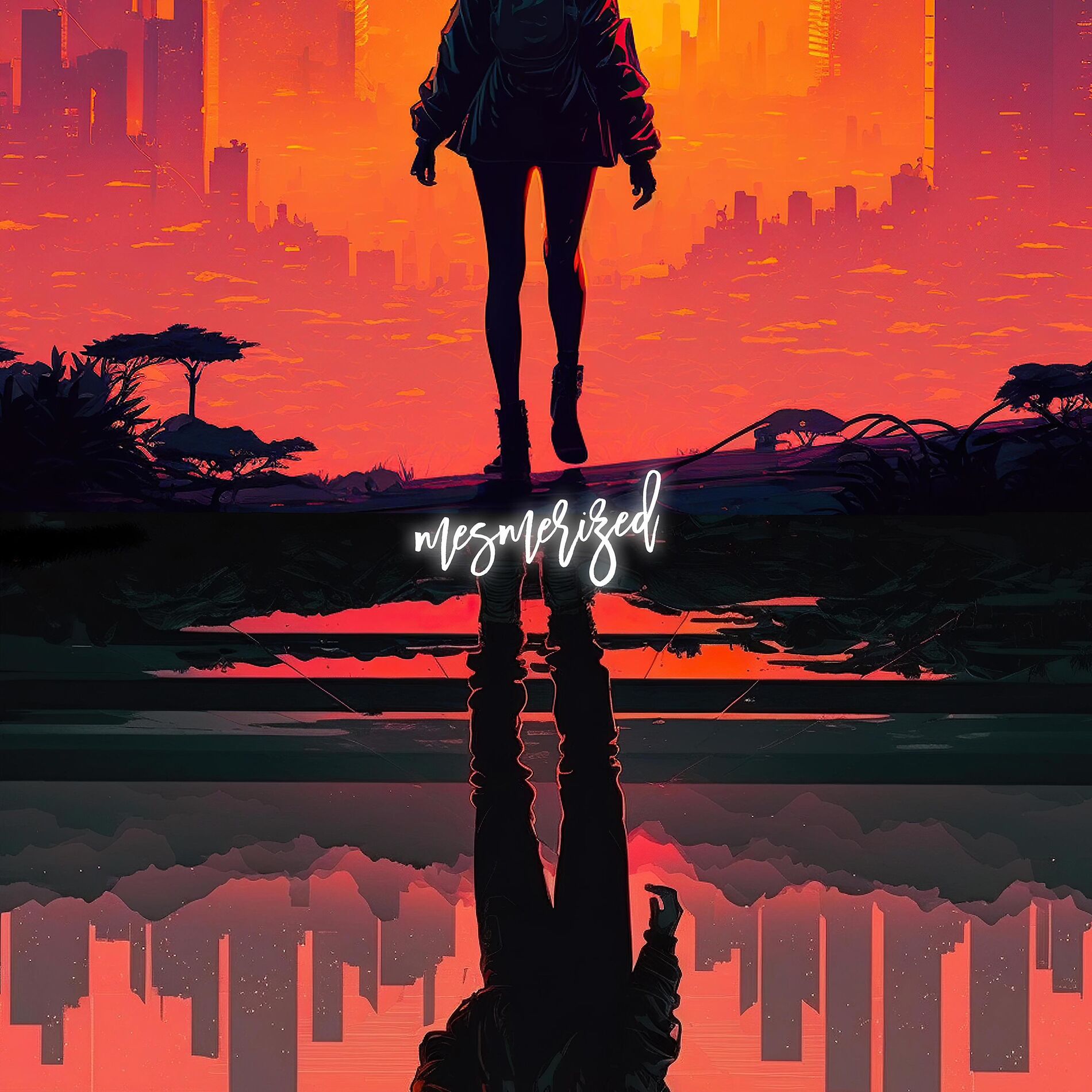 Album cover of mesmerized (feat. scrot! & Grioten)