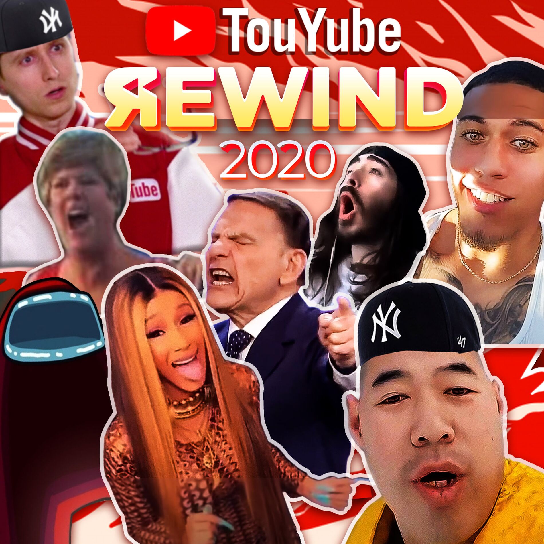 Album cover of YouTube Rewind 2020, But Memes Saved It From Being Cancelled, Giving Us All The Closure Needed To Mo