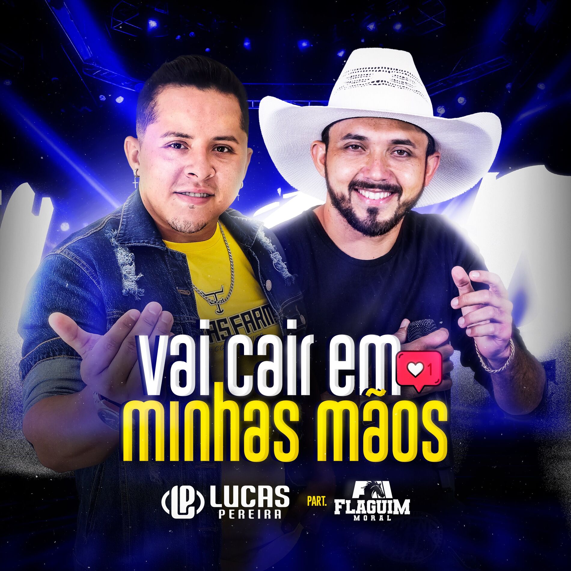 Album cover of Vai Cair em Minhas Mãos (feat. Flaguim Moral)