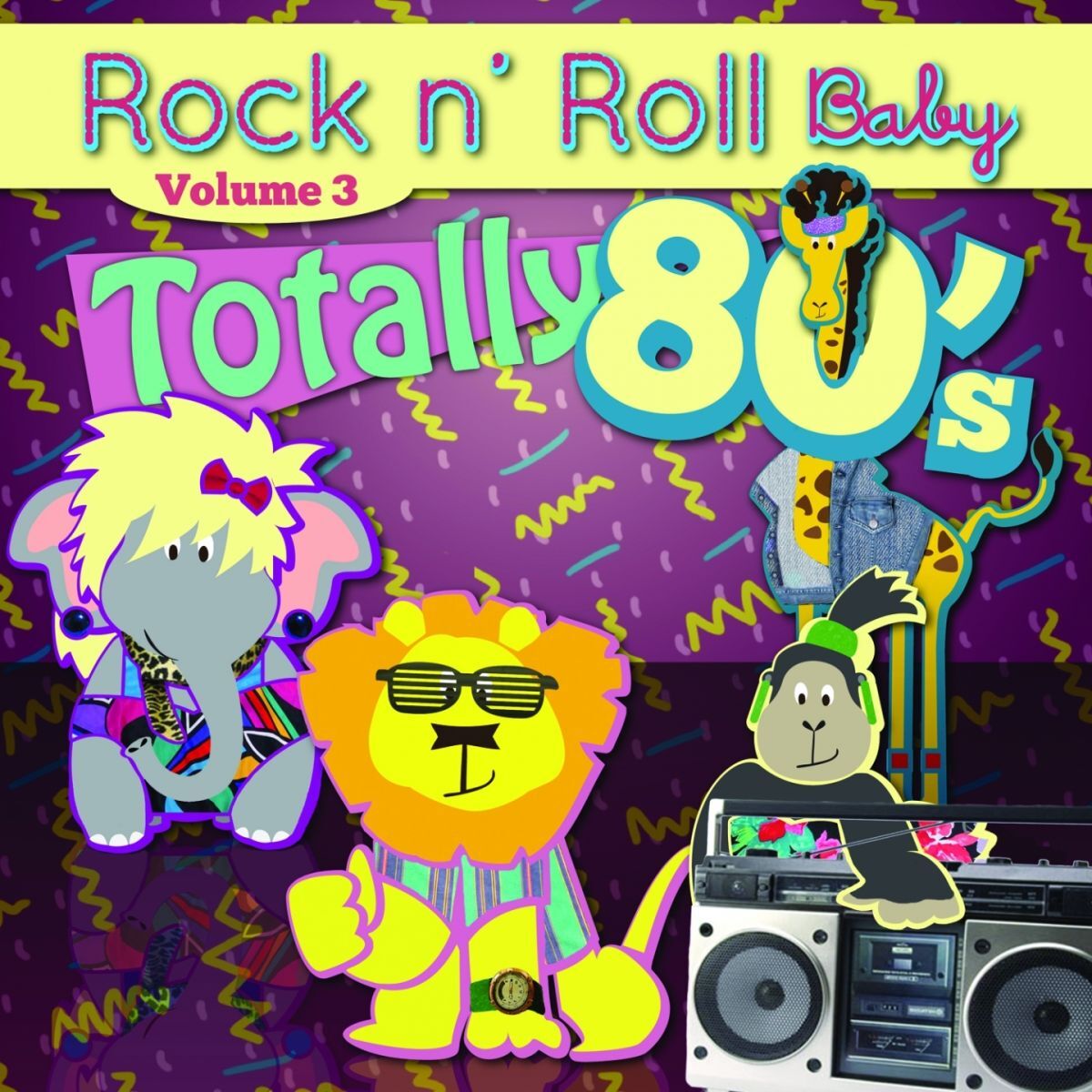 Album cover of Totally 80's Lullaby Arrangements, Vol. 3