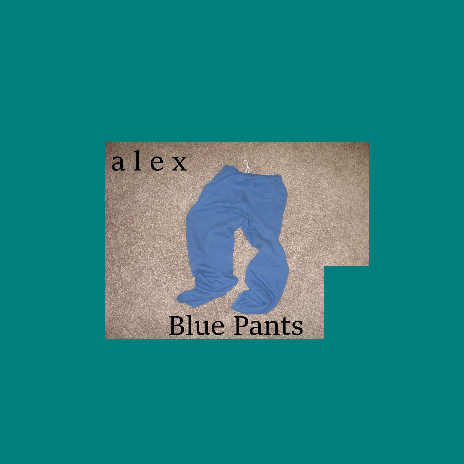 Album cover of blue pants