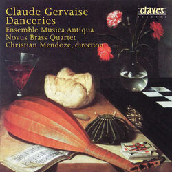 Cover of Claude Gervaise : Danceries (A quatre parties)