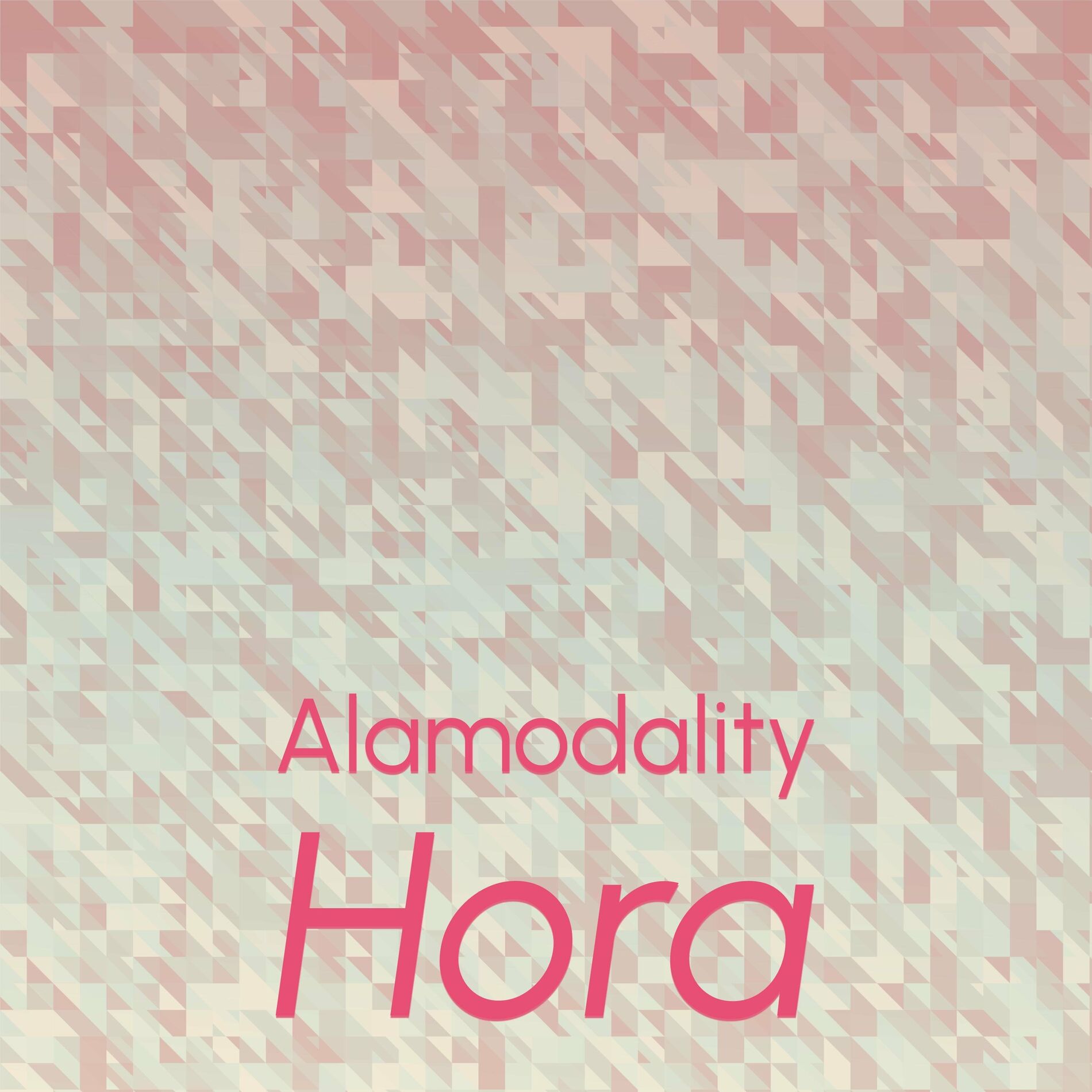Album cover of Alamodality Hora