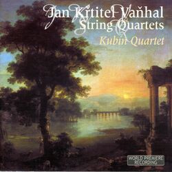 Cover of Jan Křtitel Vaňhal - Strings Quartets (World Premiere Recording)