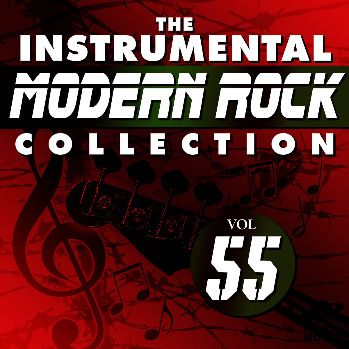 Album cover of The Instrumental Modern Rock Collection, Vol. 55