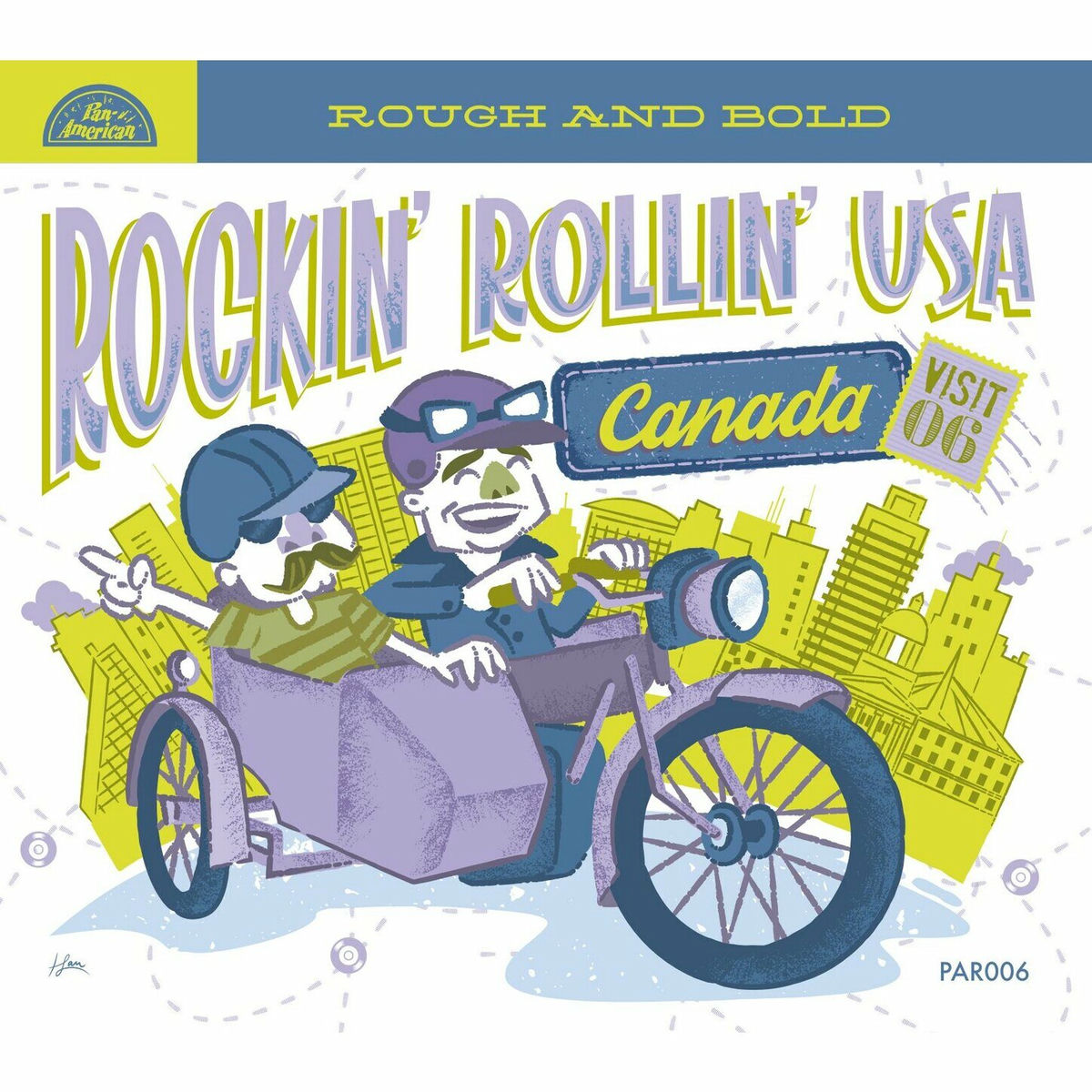 Album cover of Rockin' Rollin' USA - Canada - Rough and Bold