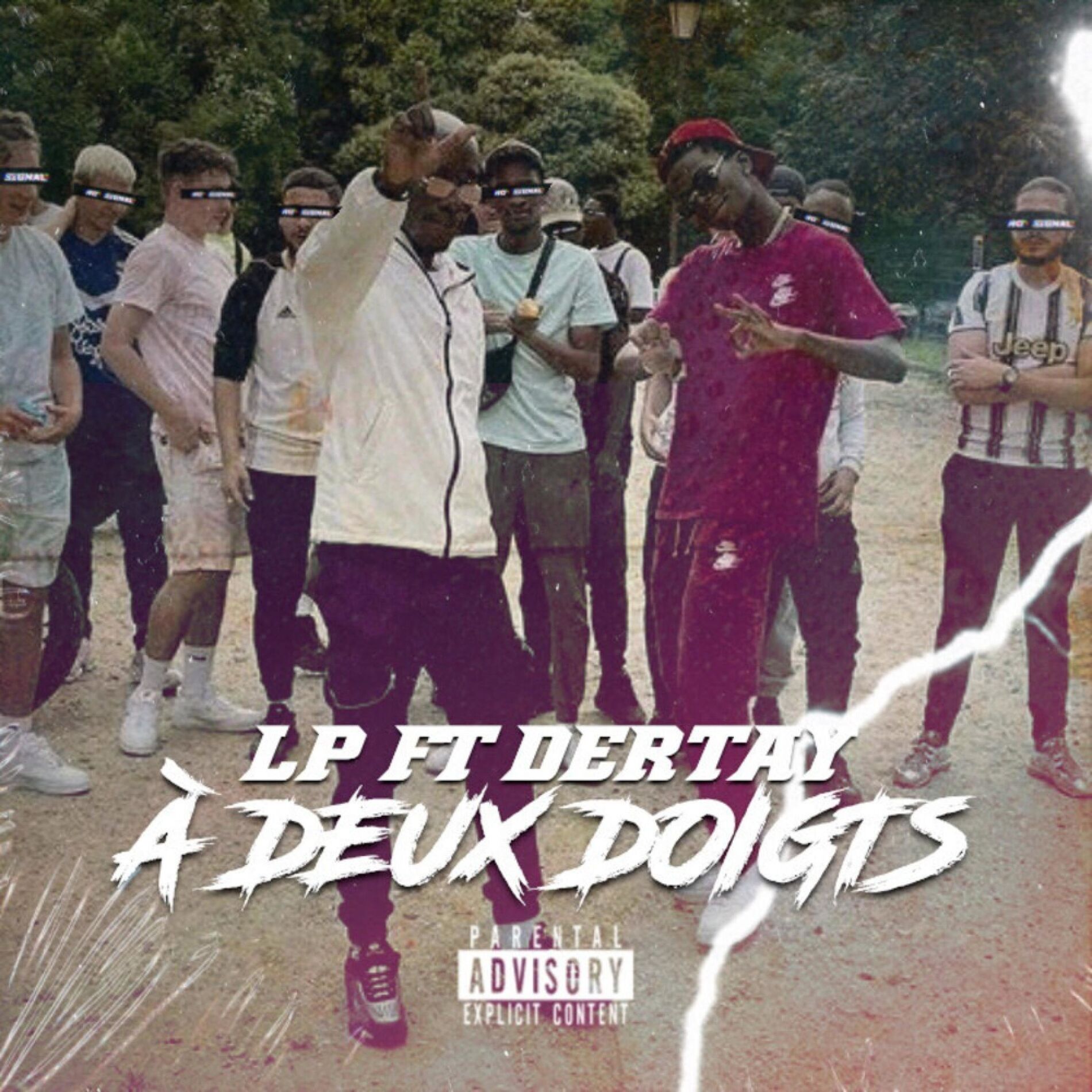 Album cover of A deux doigts (feat. Dertay)