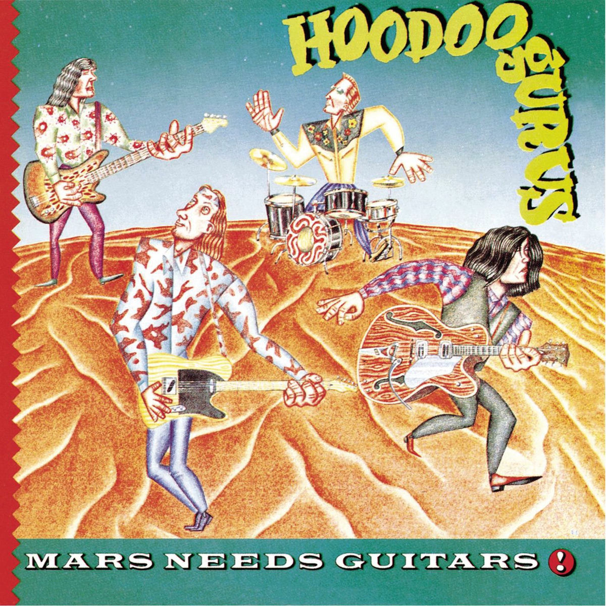 Album cover of Mars Needs Guitars!