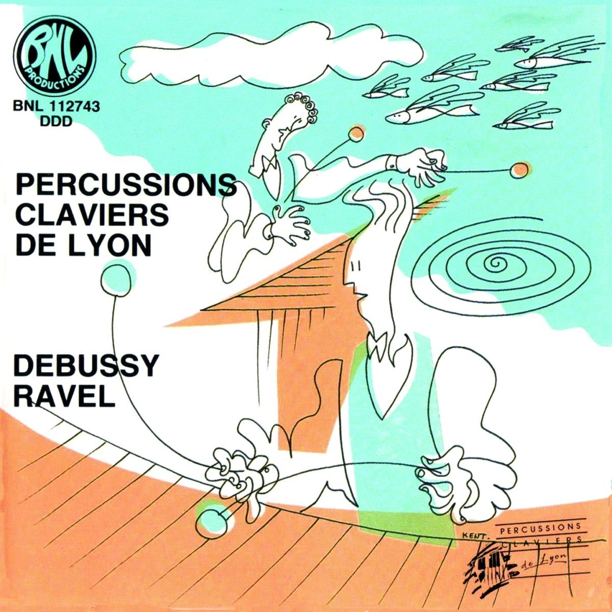Album cover of Percussions Claviers de Lyon