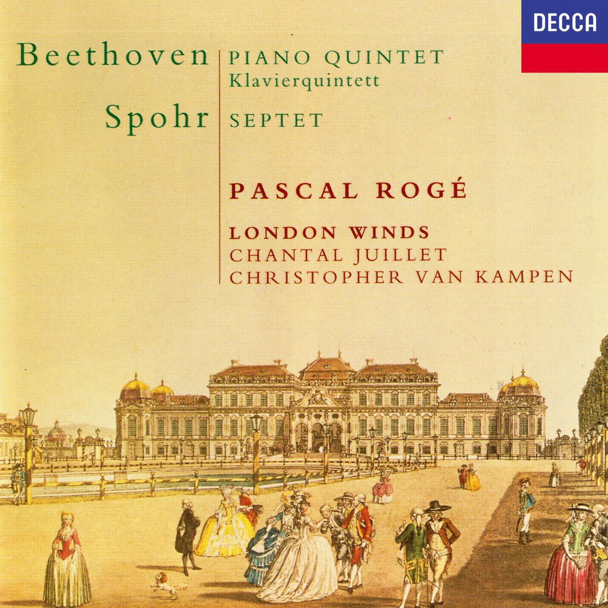 Album cover of Beethoven: Quintet for Piano & Winds / Spohr: Wind Septet