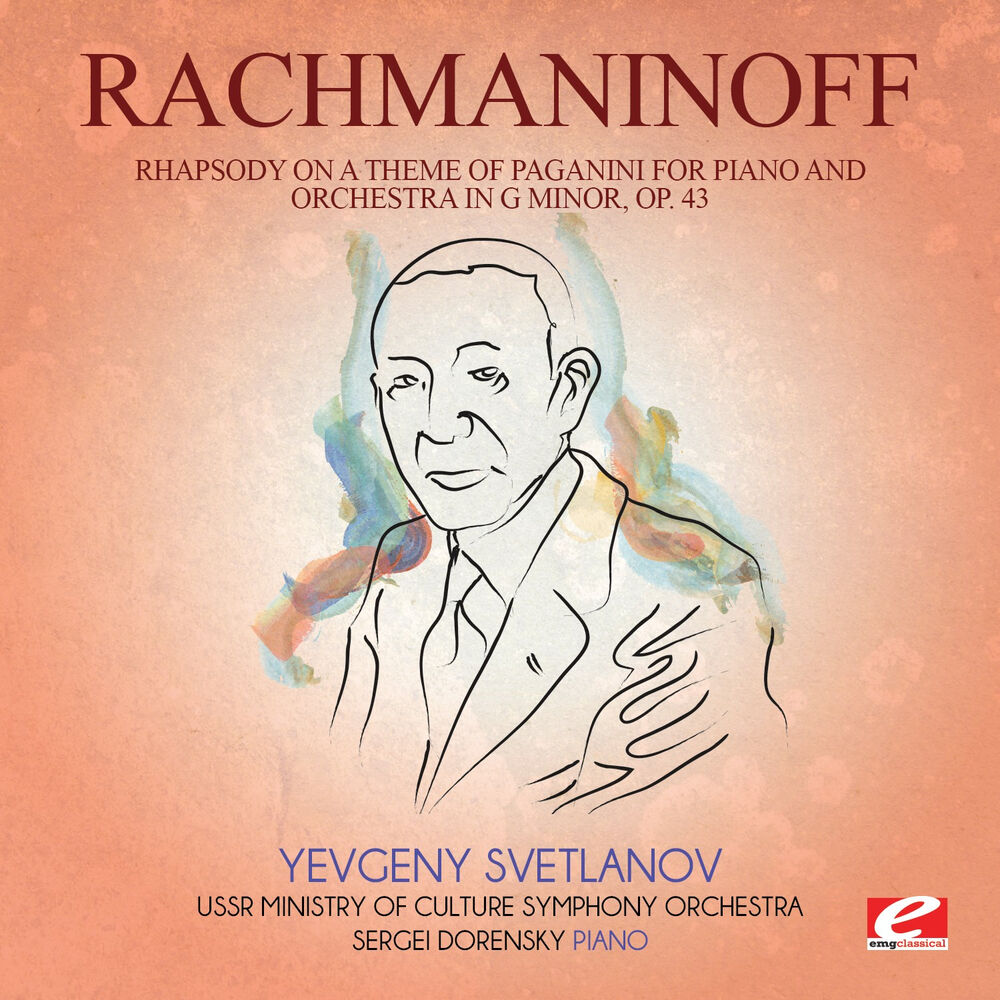 Picture of Rachmaninoff: Rhapsody on a Theme of Paganini for Piano and Orchestra in G Minor, Op. 43 (Digitally Remastered)