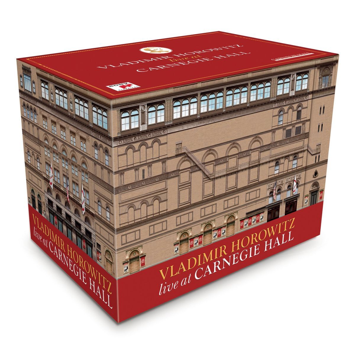 Album cover of Vladimir Horowitz live at Carnegie Hall