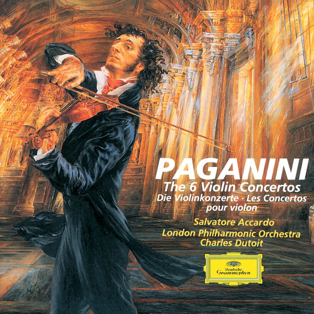 Album cover of Paganini: The 6 Violin Concertos