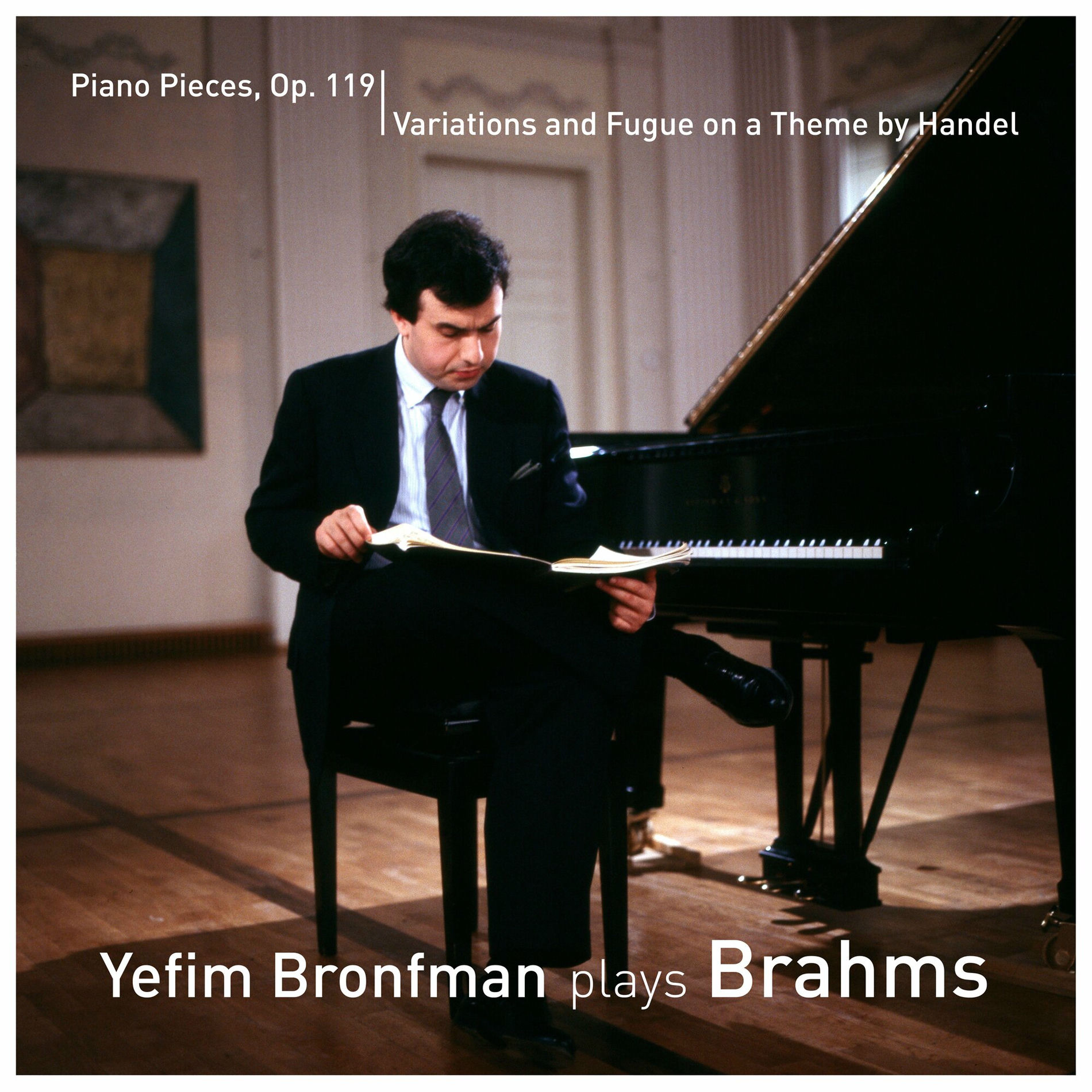 Album cover of Yefim Bronfman plays Brahms