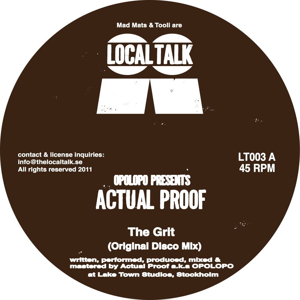 Picture of Opolopo presents The Grit EP