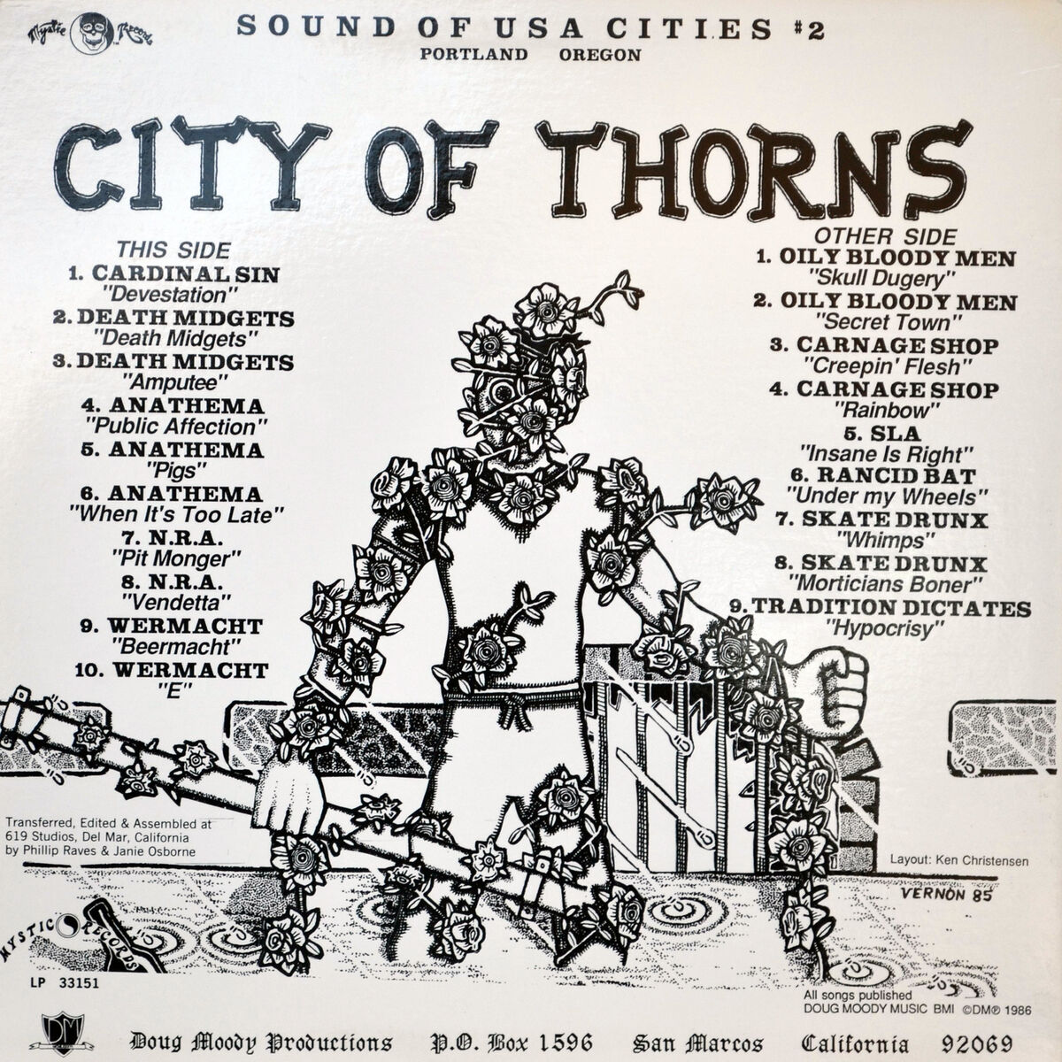 Album cover of City of Thorns