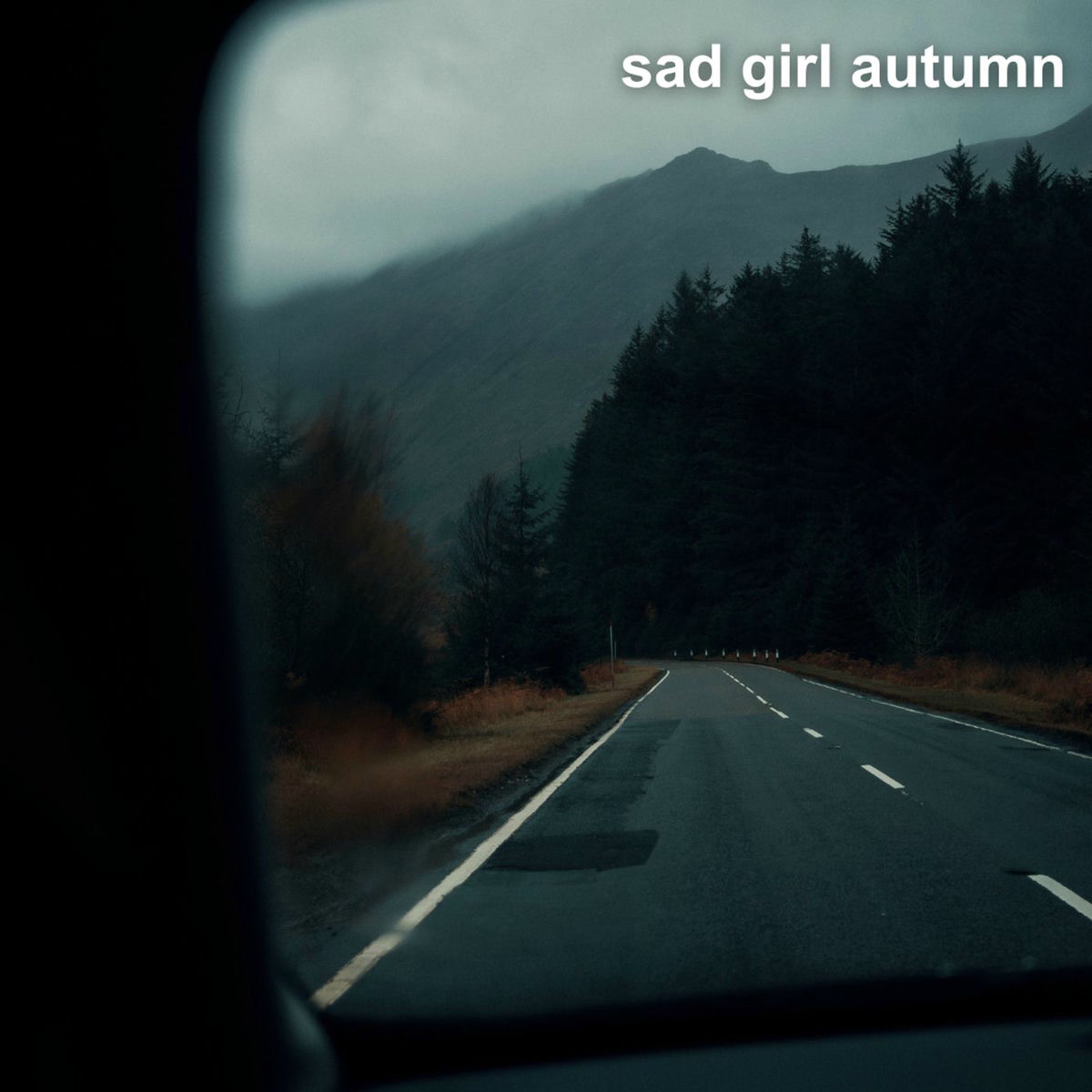 Album cover of sad girl autumn