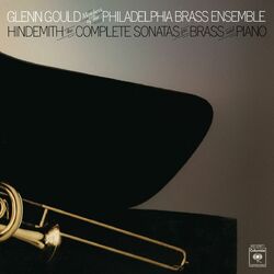 Cover of Hindemith: Complete Sonatas for Brass and Piano (Gould Remastered)