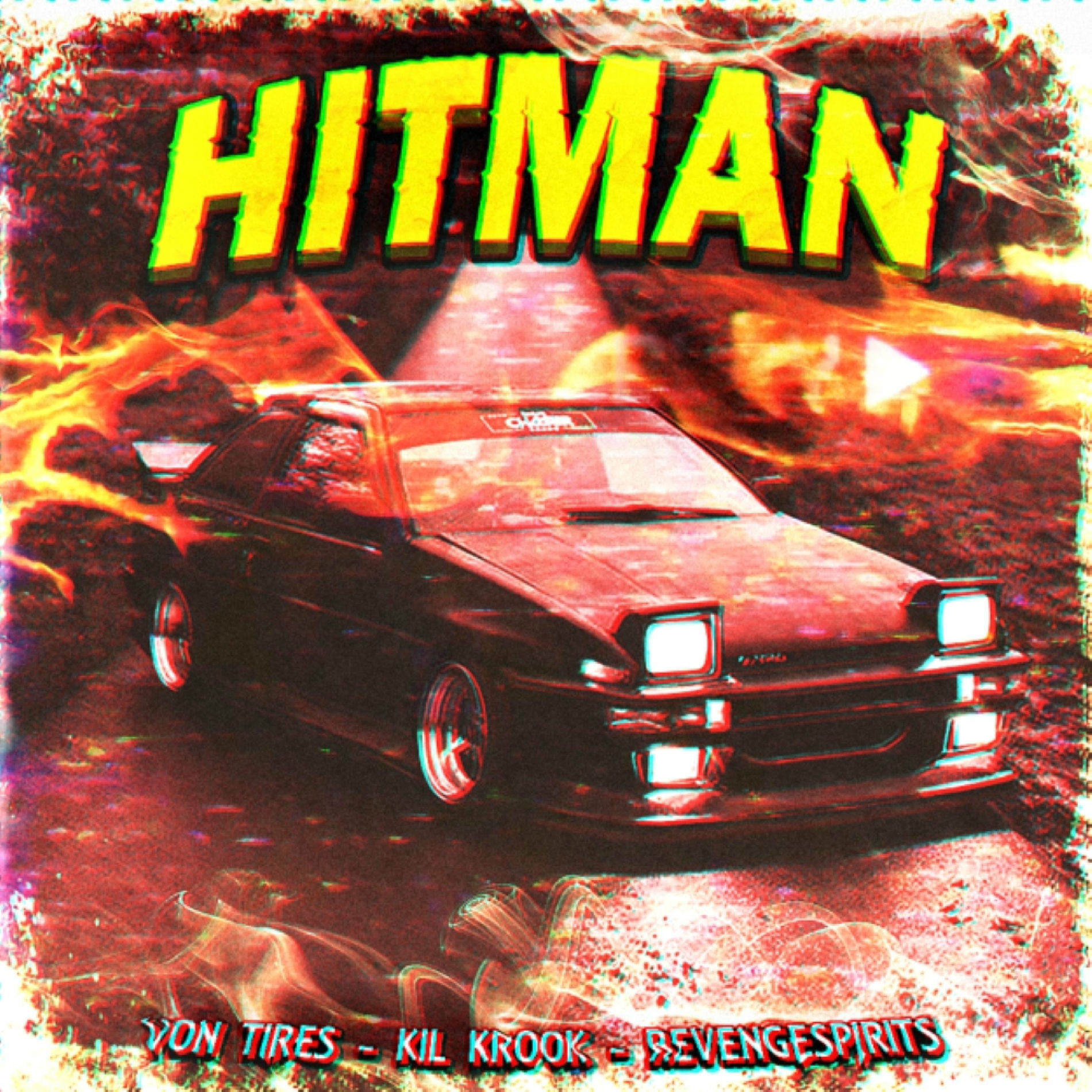 Album cover of HITMAN (feat. VON TIRES & KIL KROOK)