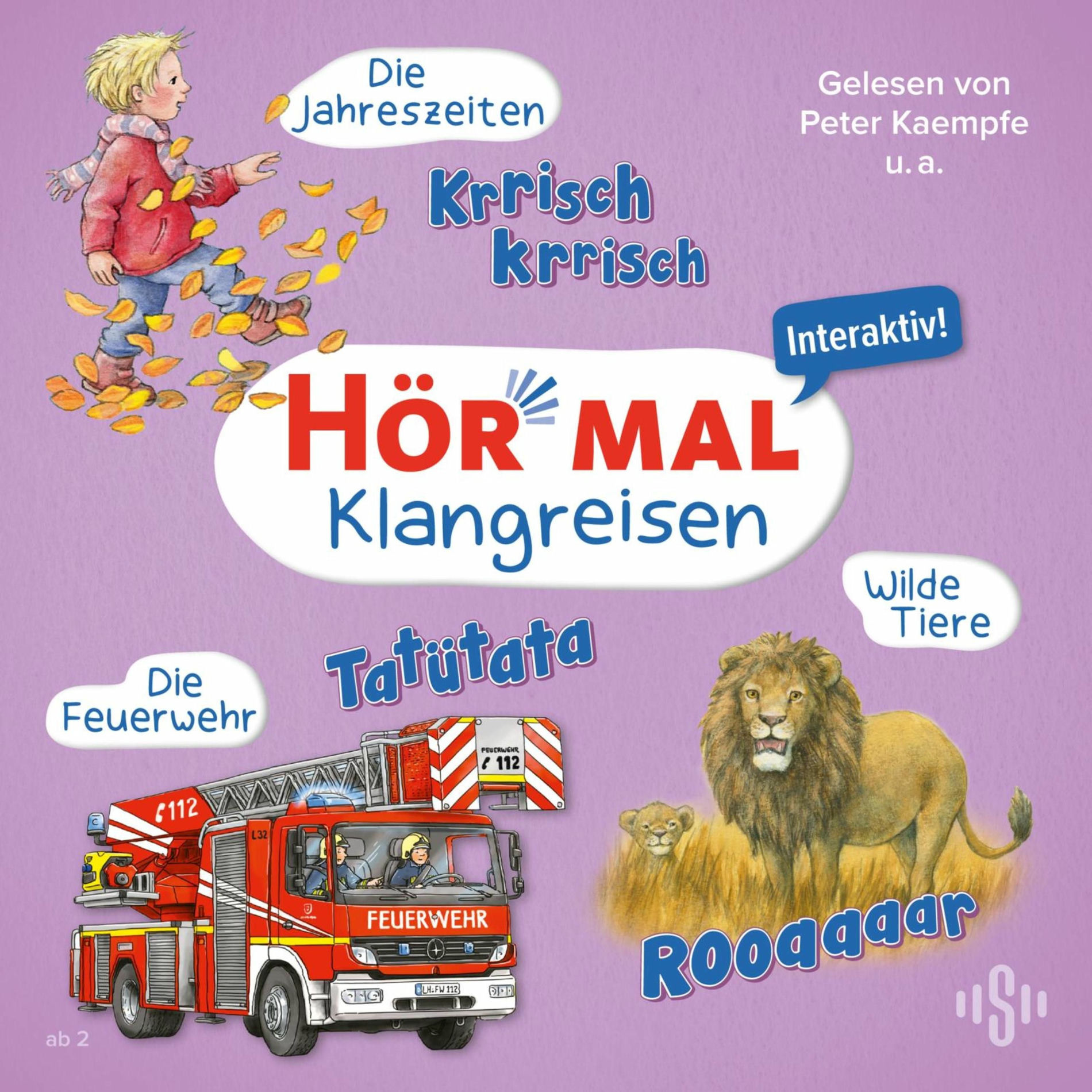 Album cover of Hör mal (Klangreisen): Wilde Tiere, Die Feuerwehr, Die Jahreszeiten