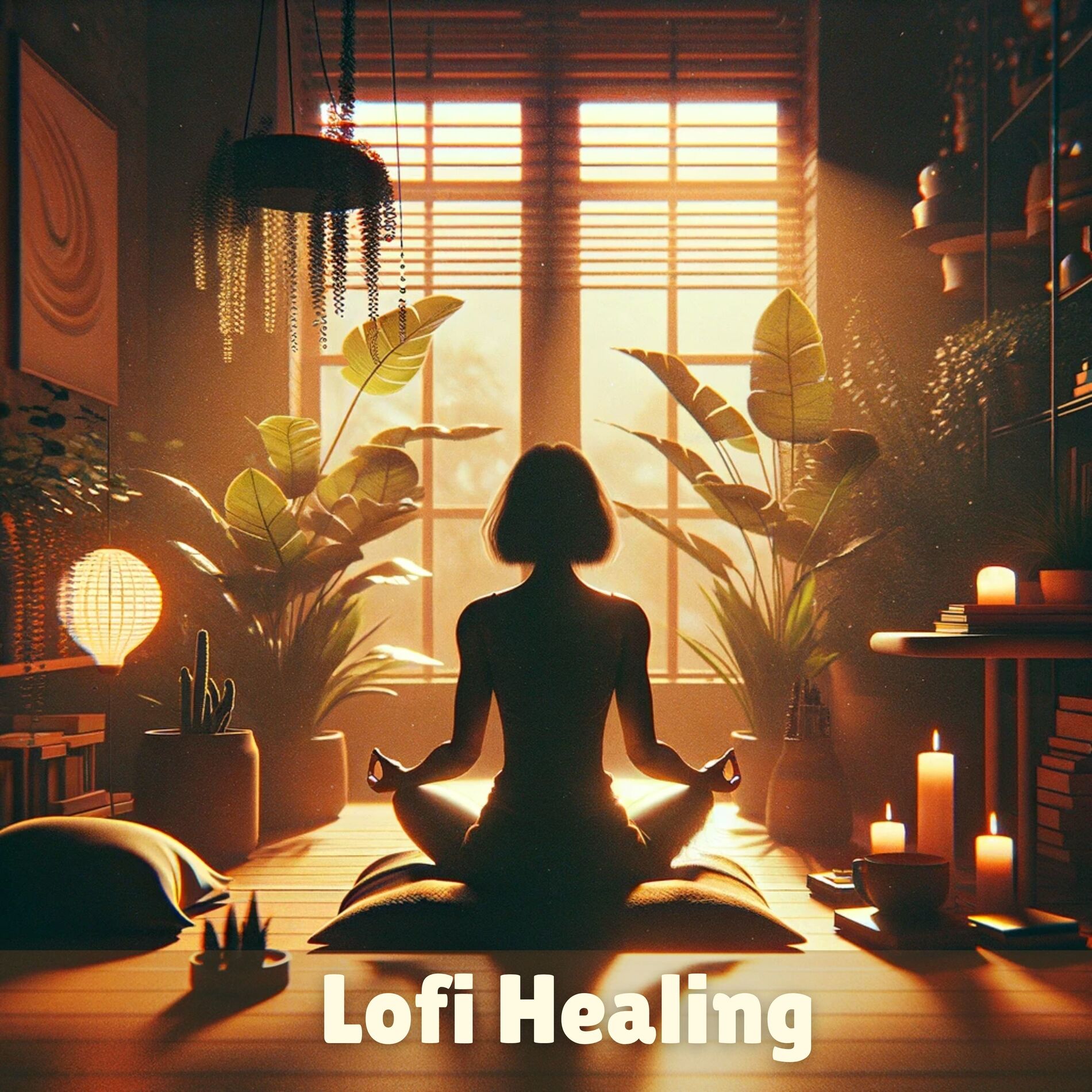 Album cover of Lofi Healing: Music for Inner Calmness and Meditation