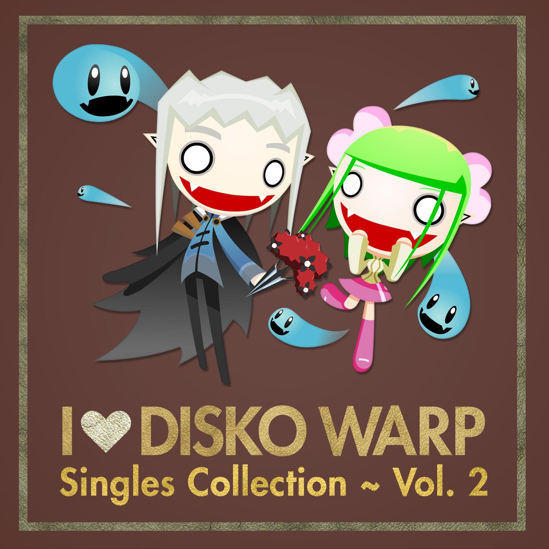 Album cover of I Love Disko Warp Singles Collection, Vol. 2