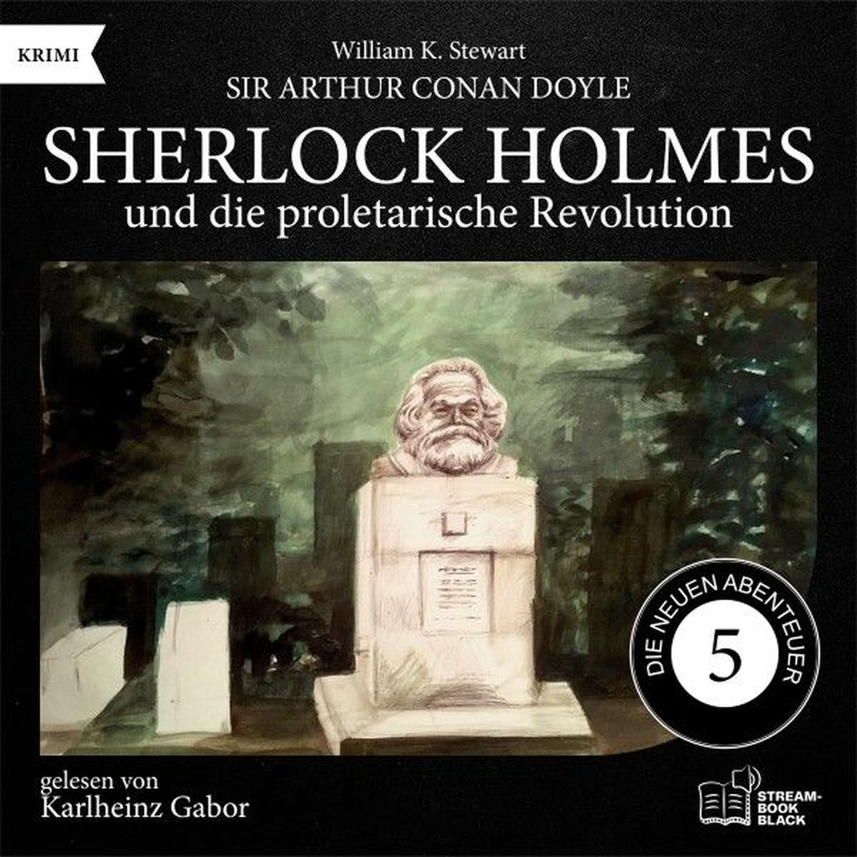 Album cover of Sherlock Holmes und die proletarische Revolution (Die neuen Abenteuer, Folge 5)
