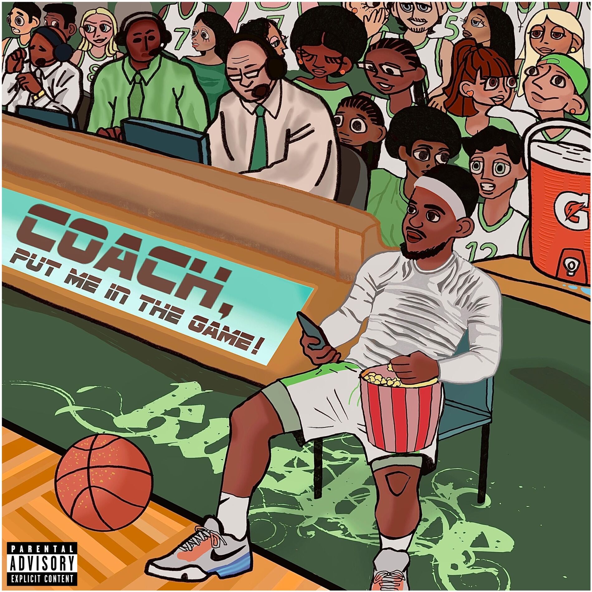 Album cover of Coach, PUT ME IN THE GAME !