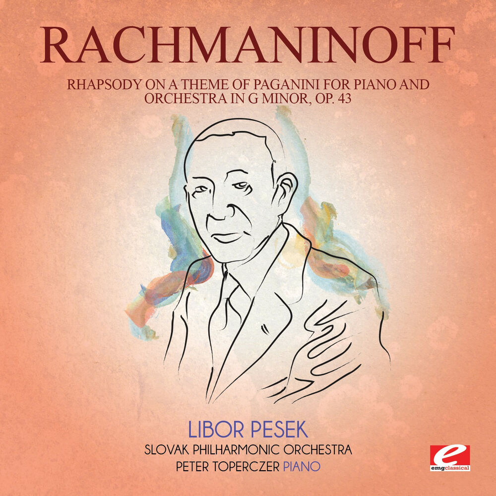 Picture of Rachmaninoff: Rhapsody on a Theme of Paganini for Piano and Orchestra in G Minor, Op. 43 (Digitally Remastered)