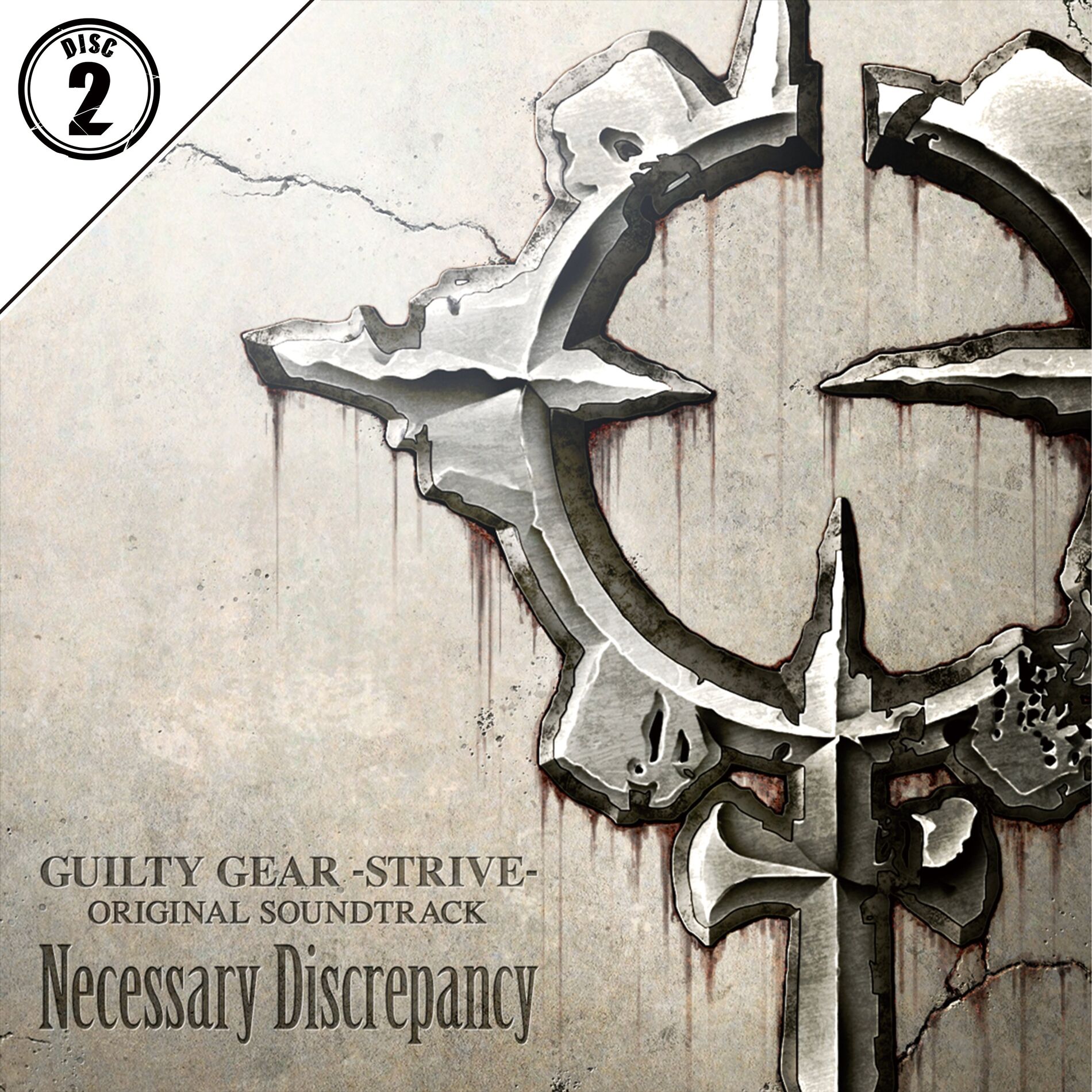 Album cover of GUILTY GEAR -STRIVE- ORIGINAL SOUNDTRACK Necessary Discrepancy (2)
