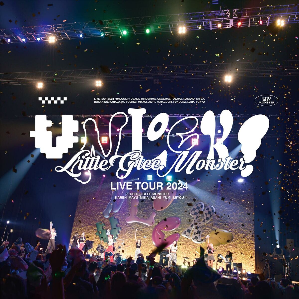 Album cover of Little Glee Monster Live Tour 2024 UNLOCK! 2024.07.06