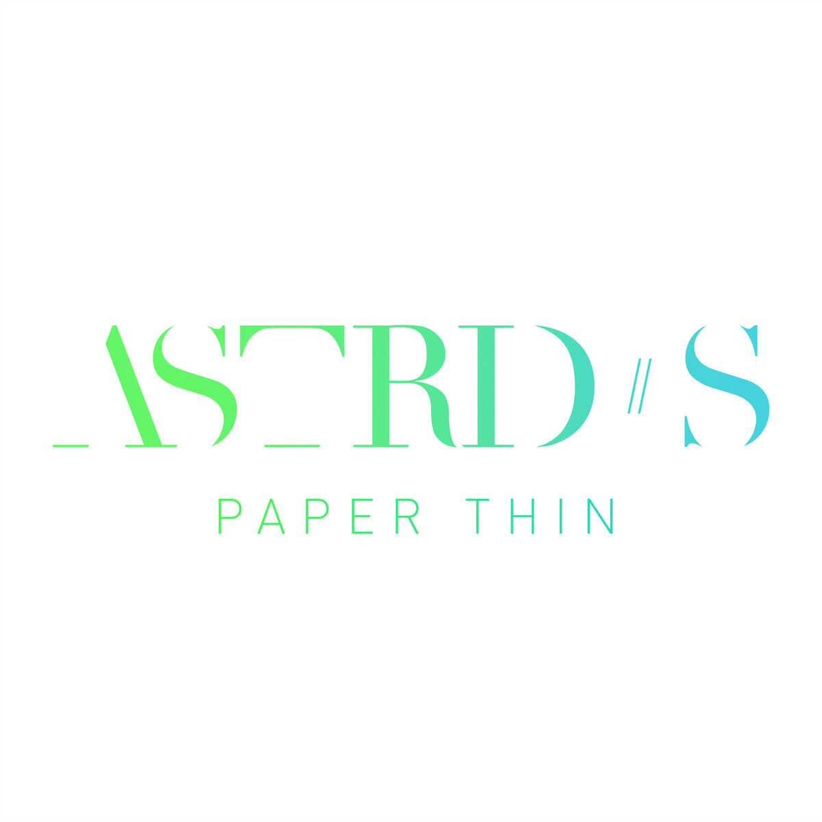 Album cover of Paper Thin