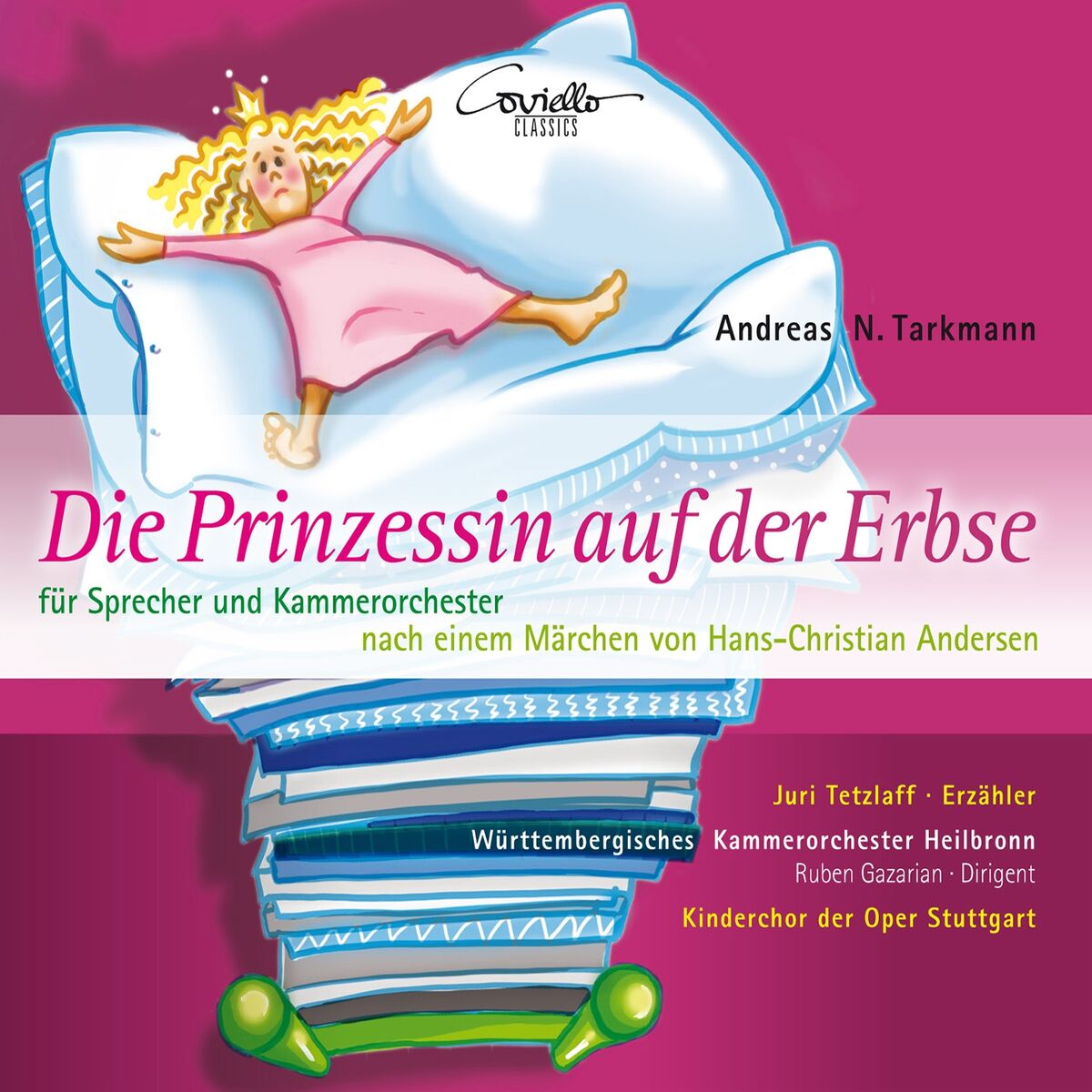 Album cover of Tarkmann: Die Prinzessin auf der Erbse und Der Mistkäfer