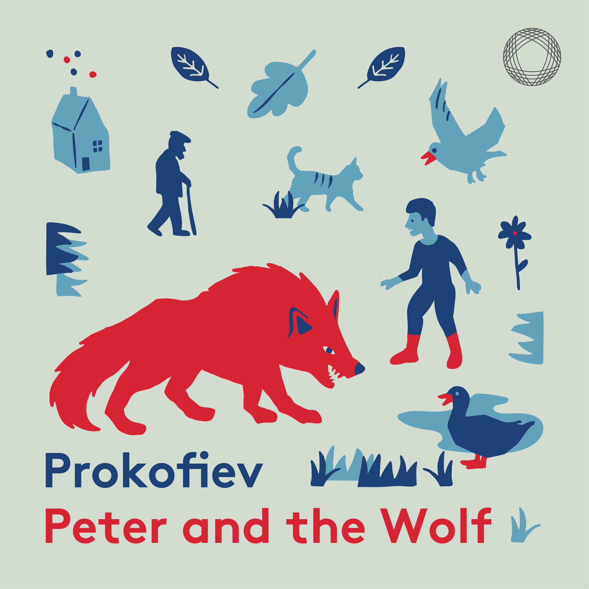 Album cover of Peter and the Wolf, Op. 67: III. The Bird