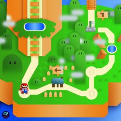 Cover of Overworld Athletic Theme SynthWave (From "Super Mario World") (Cover)