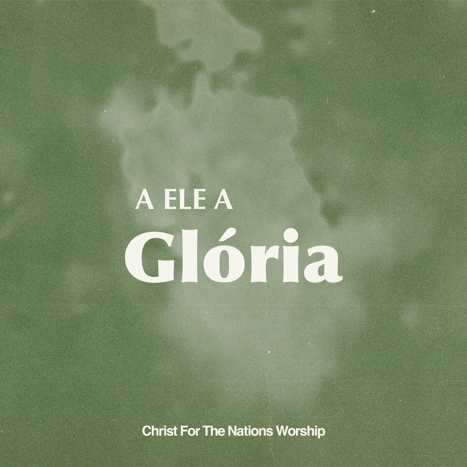 Album cover of A Ele A Gloria (Ao Vivo)