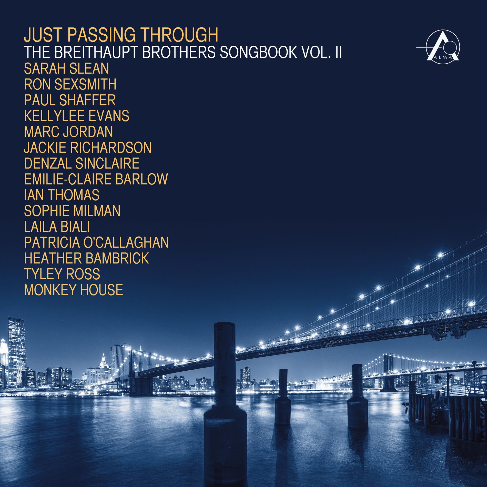 Album cover of Just Passing Through: The Breithaupt Brothers Songbook Vol. II