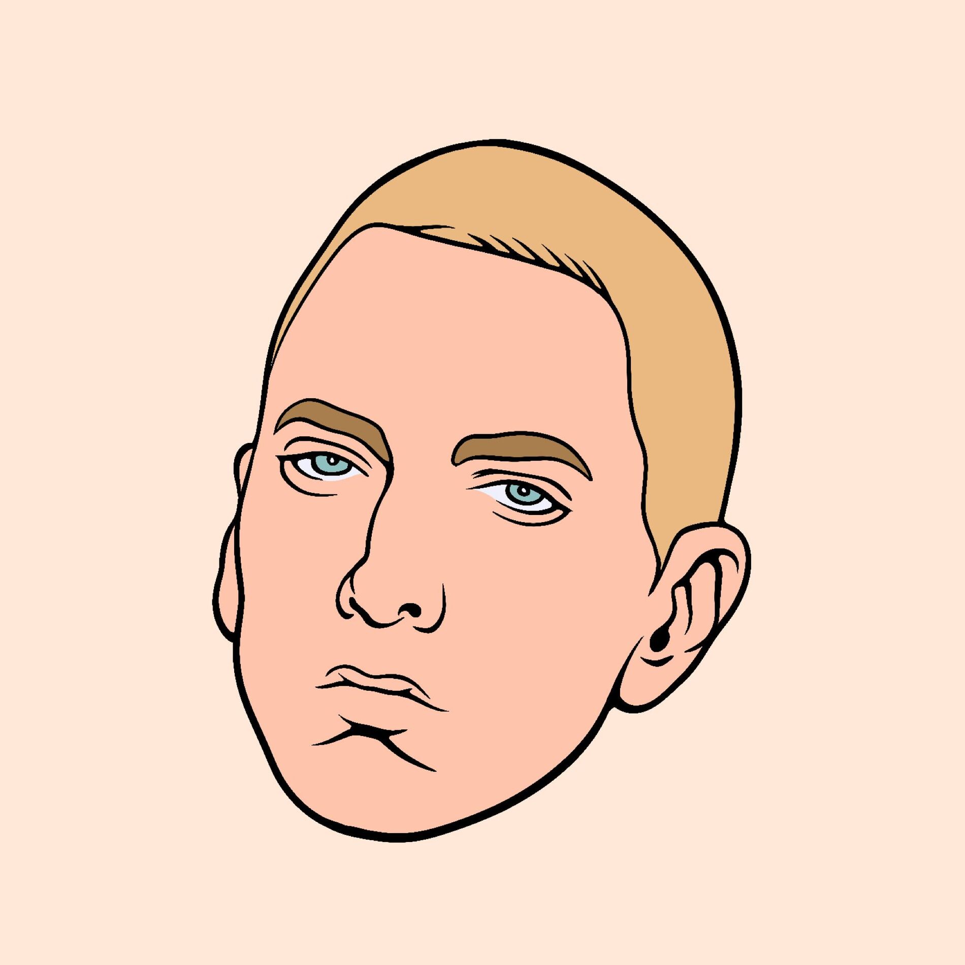 Album cover of Eminem - The Real Slim Shady (Marimba Ringtone)