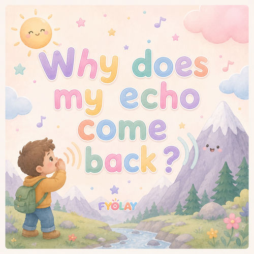 Why does my echo come back ?