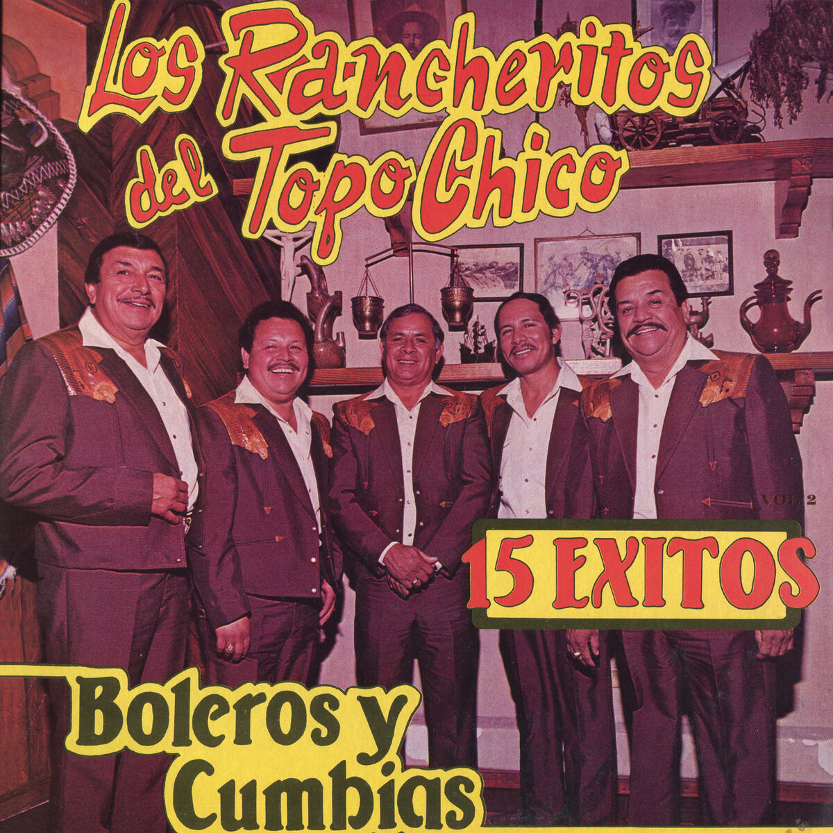 Album cover of 15 Éxitos: Boleros Y Cumbias