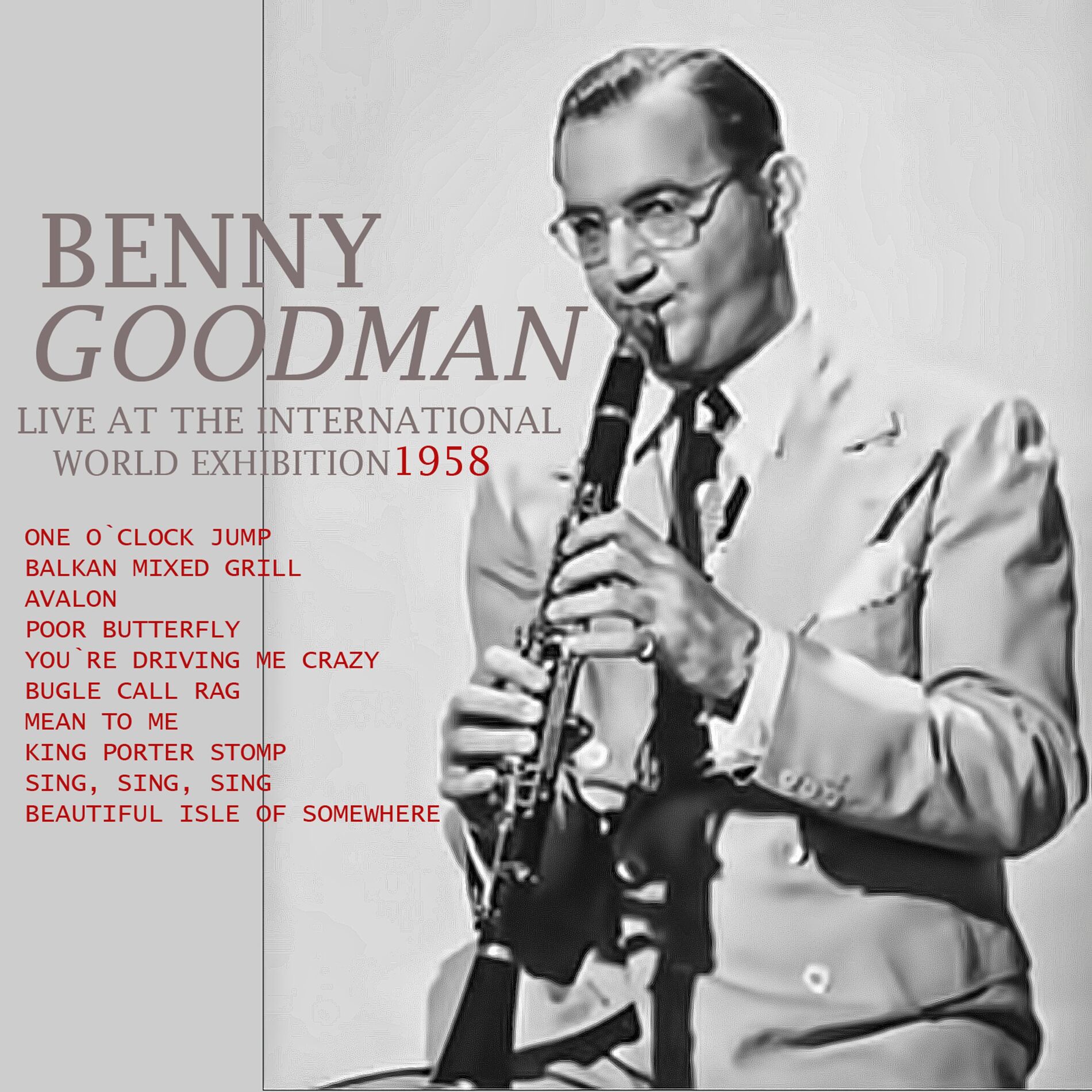 Album cover of Live at the International World Exhibition, 1958