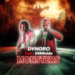 Cover of Monsters (feat. 24kGoldn)