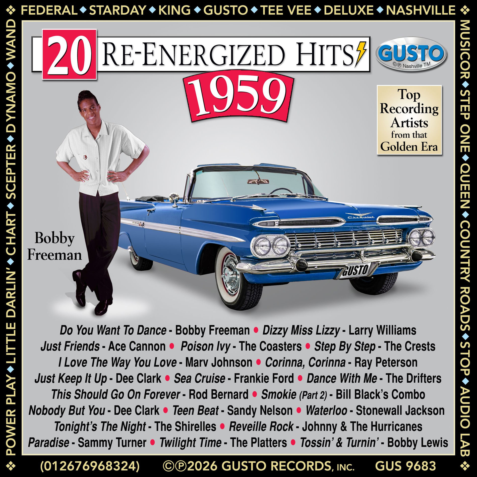 Album cover of 20 Re-Energized Hits: 1959