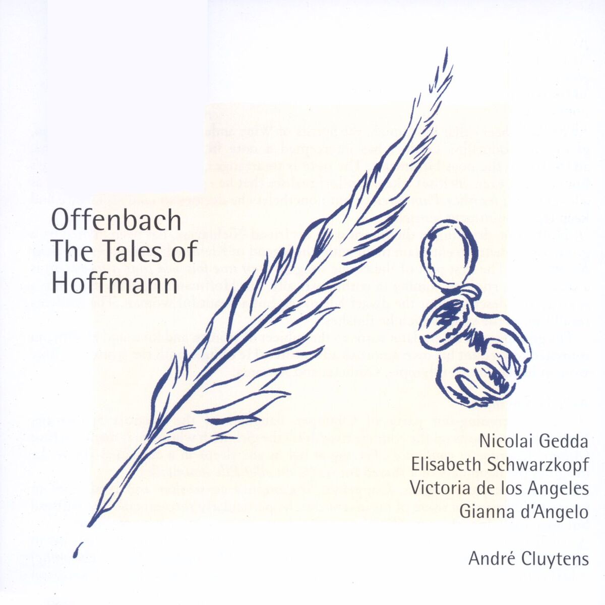 Album cover of Les Contes d'Hoffmann - Highlights (1989 Digital Remaster), Act II: Les oiseaux dans la charmille :Chanson de la poupéee (Olympia/