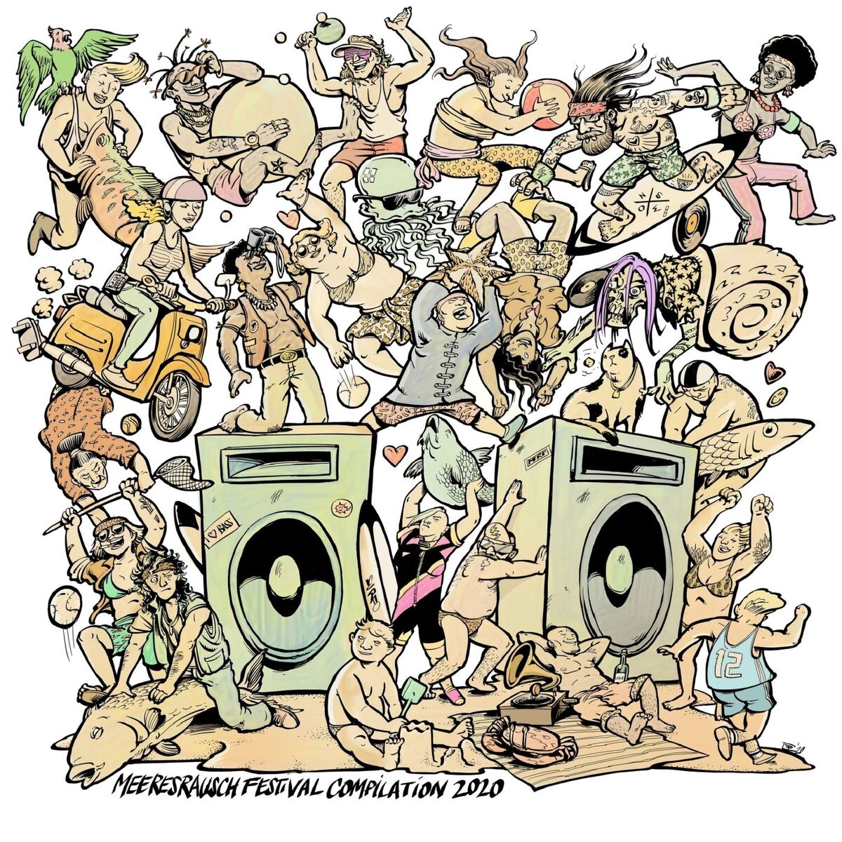 Album cover of Meeresrausch Festival Compilation 2020