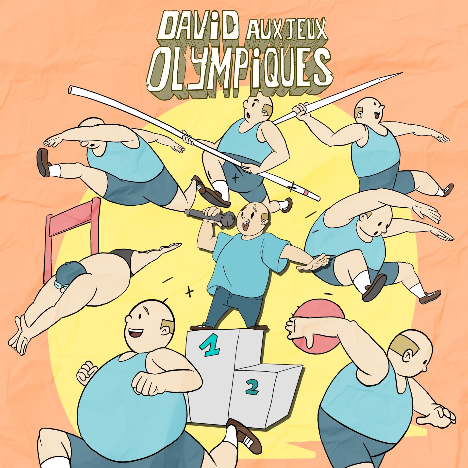 Album cover of David aux Jeux Olympiques