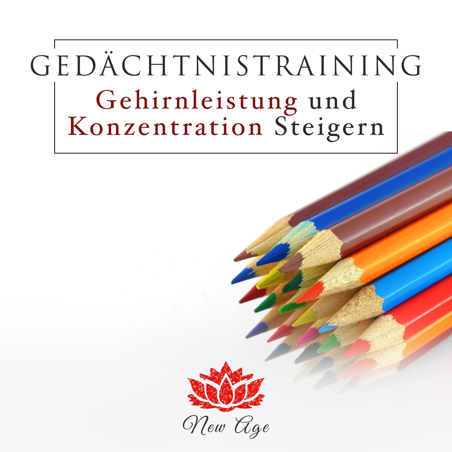 Album cover of Gedächtnistraining: Gehirnleistung Steigern und Konzentration Steigern mit Naturgeräusche