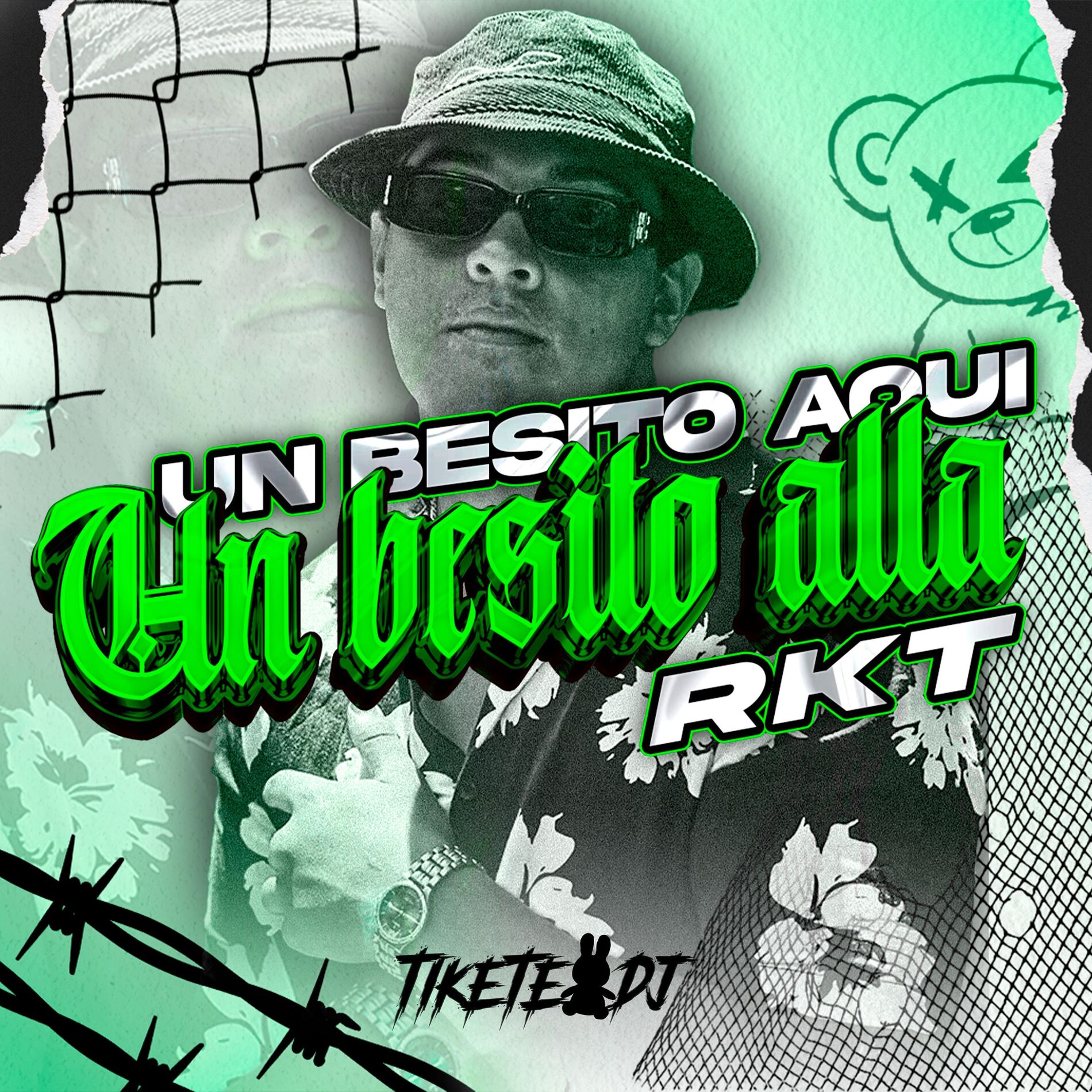 Album cover of UN BESITO AQUÍ, UN BESITO ALLÁ