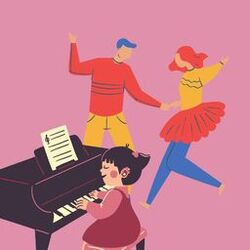 Cover of (Piano Jazz Duo) Music for Slacking Off Sundays